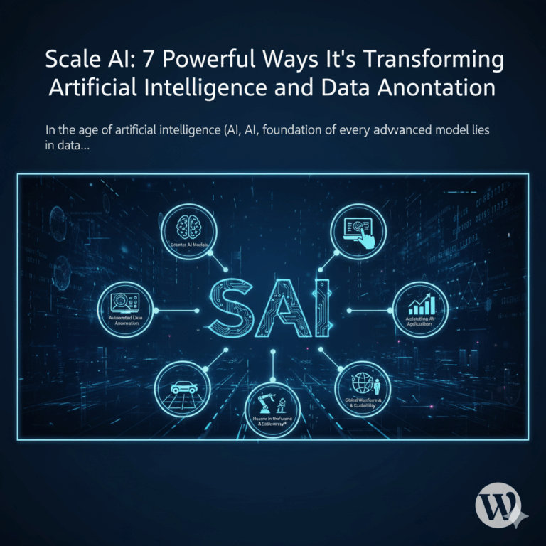 Scale AI: 7 Powerful Ways It’s Transforming Artificial Intelligence and Data Annotation Scale AI