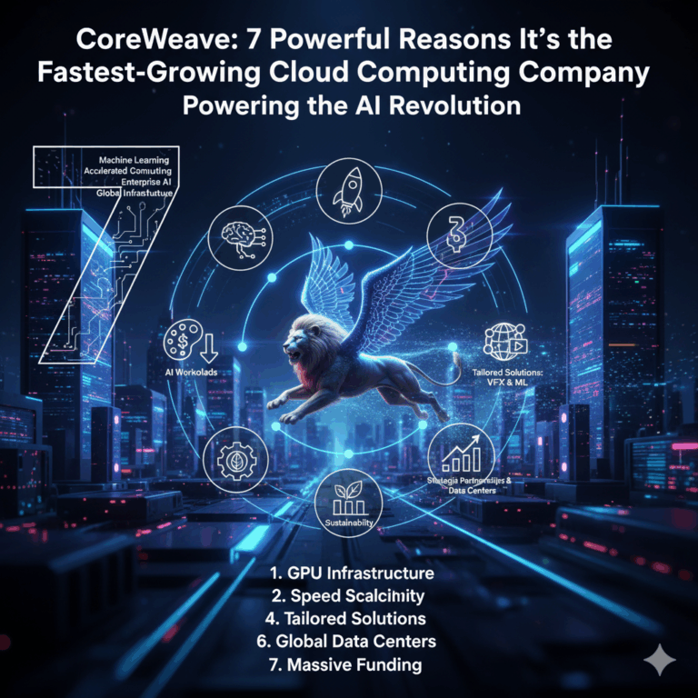 CoreWeave: 7 Powerful Reasons It’s the Fastest-Growing Cloud Computing Company Powering the AI Revolution CoreWeave